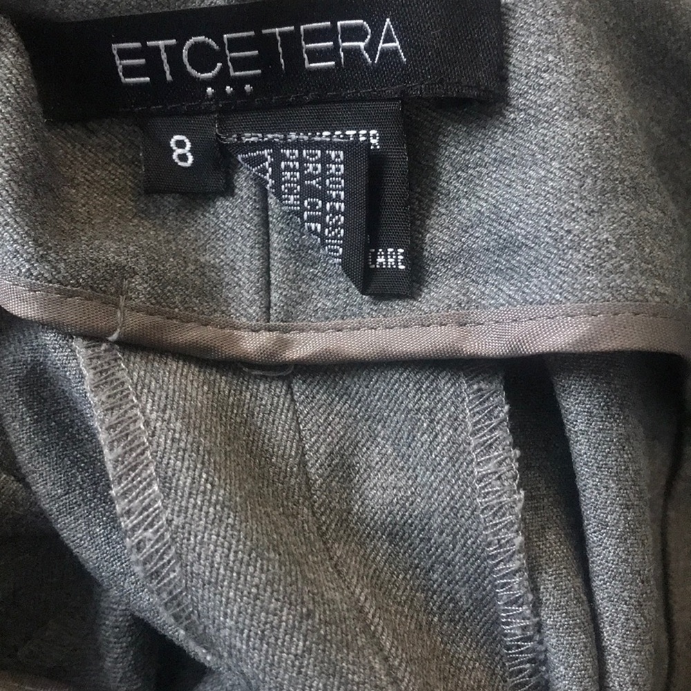 Etcetera Gray Slacks - image 8
